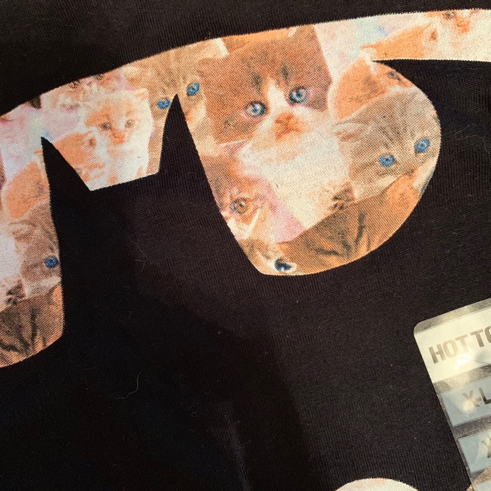 Batman kitty shirt 1x